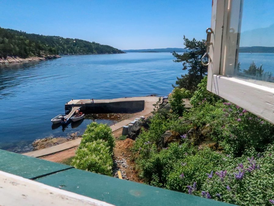View from the deck